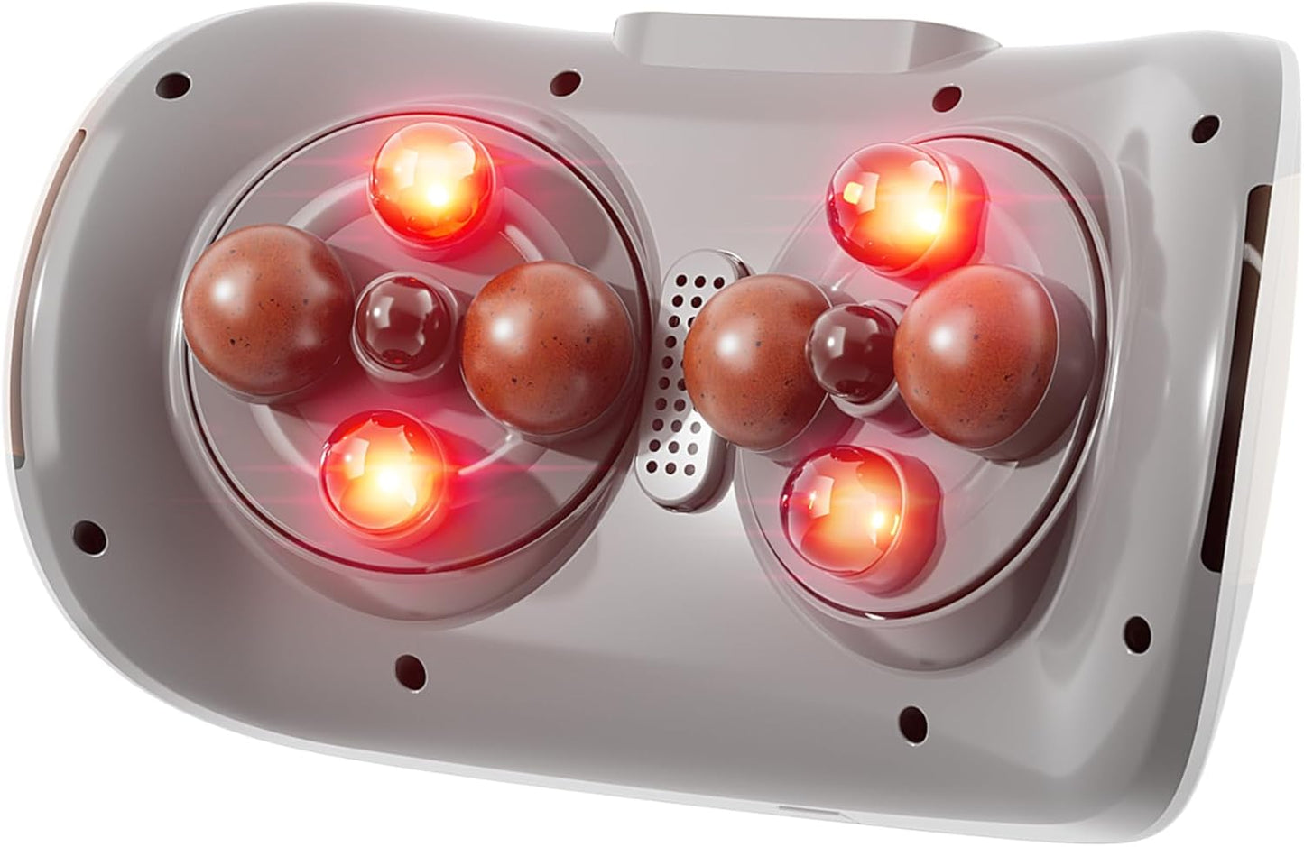 Luxora Abdominal Massager with Heat Therapy & Dual Discs