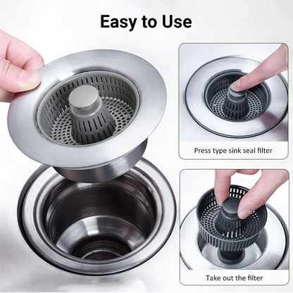 Royaleva AquaFlow 3-in-1 Stainless Steel Sink Aid