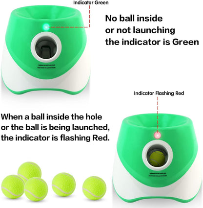 Luxora Automatic Dog Ball Thrower With 3 Distance Settings