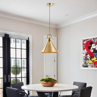 LuxRoyale Brass Pendant Droplights For Living Spaces