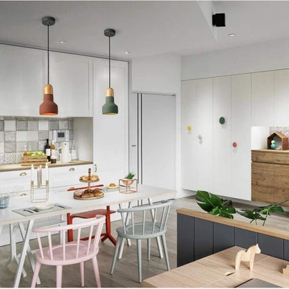 LuxRoyale Nordic Concrete Pendant Lights for Kitchen and Dining