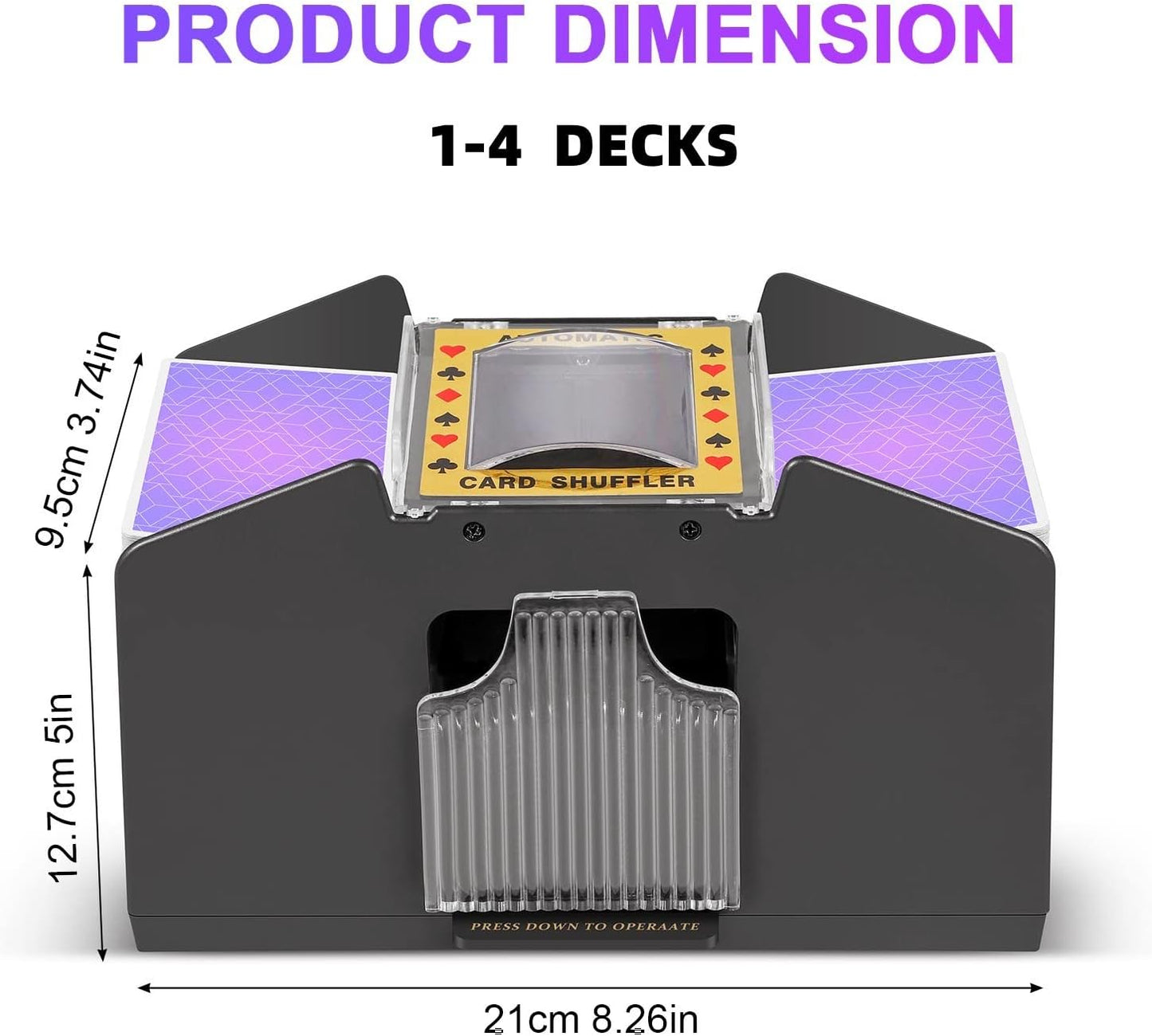 Luxora Automatic Card Shuffler for Smooth Gameplay