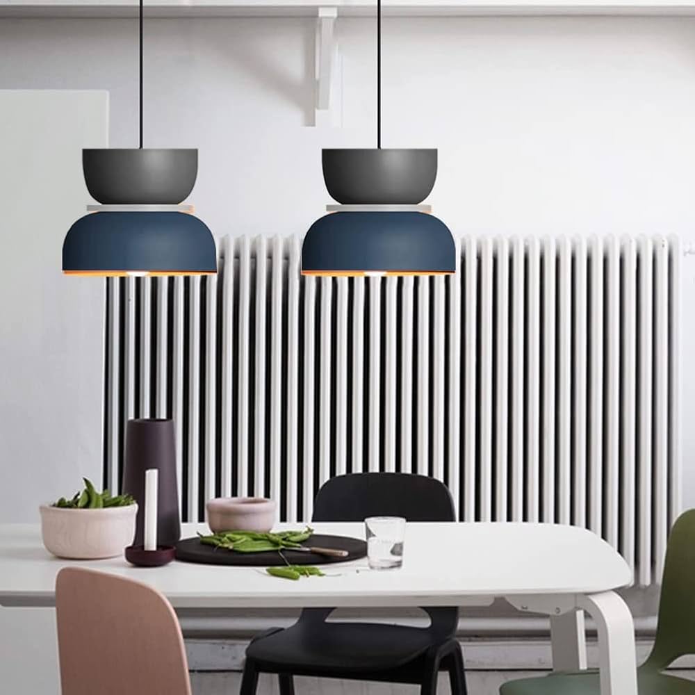 Lumora Modern LED Pendant Light - Stylish Colorful Macaron Design for Living Room
