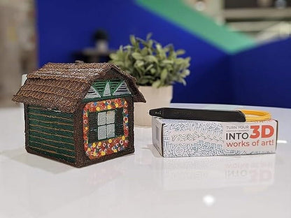 Luxora 3D Printing Pen with Speed Control and Filaments