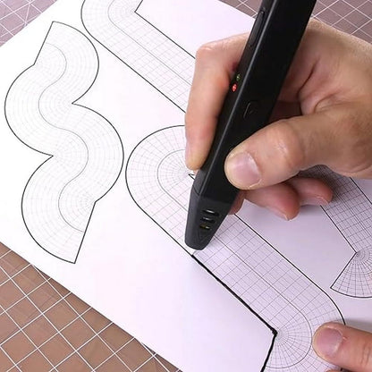 Luxora 3D Printing Pen with Speed Control and Filaments