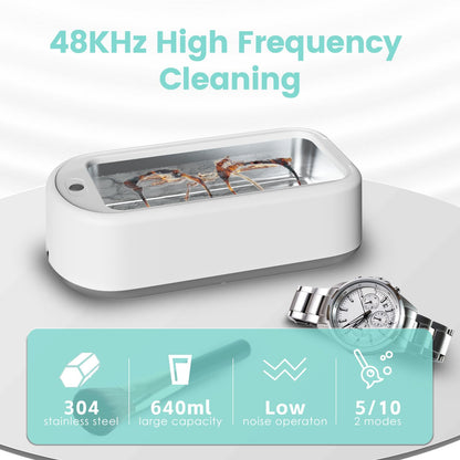 Luxora Ultrasonic Jewelry Cleaner Machine for Sparkling Items