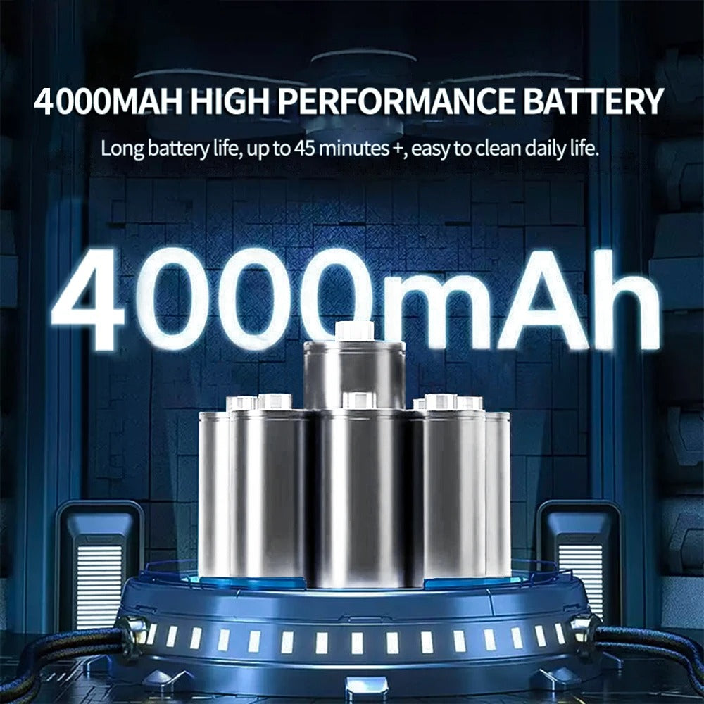Royaleva Most Powerful Cordless Car Vacuum Cleaner 95000Pa