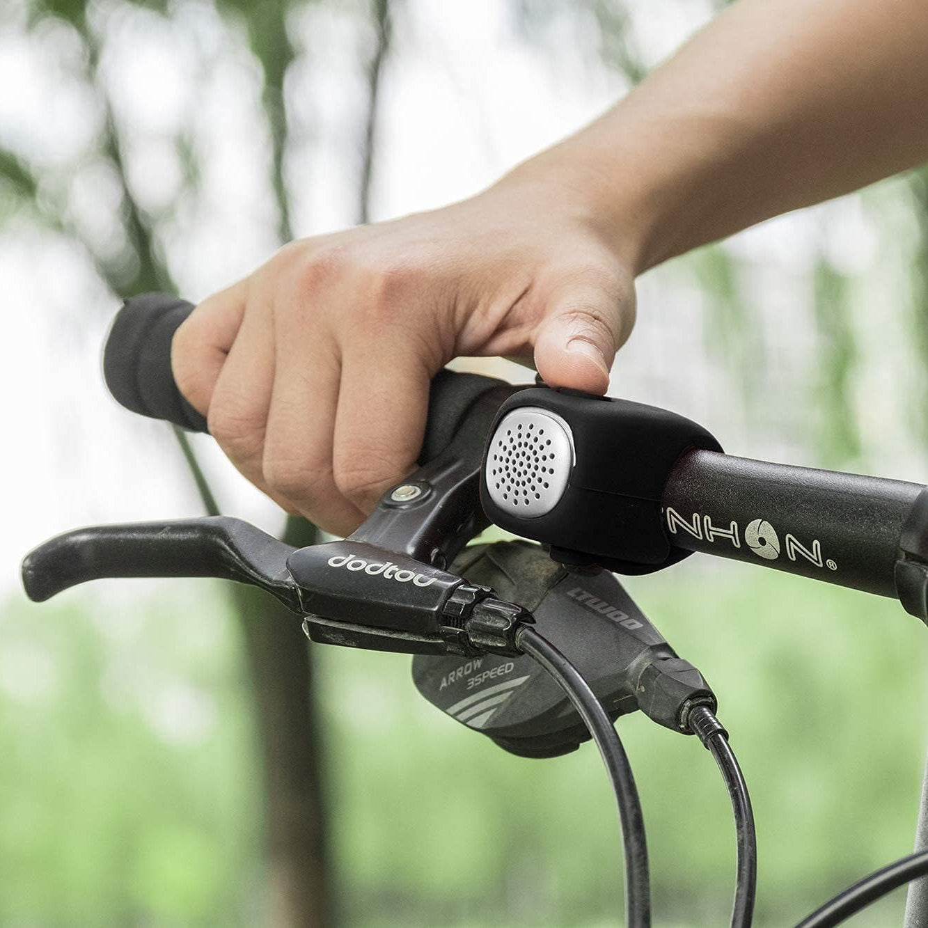 RoyaleGlow Strong Bike Horn Waterproof 110 dB Ringtones