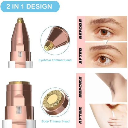 Luxora Eyebrow Facial Hair Trimmer For Women Portable