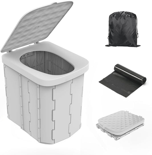 Royaleva Camping Portable Toilet - Lightweight & Compact Design