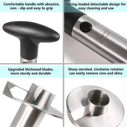 Luxora Pineapple Corer - Effortless Fruit Slicing Tool