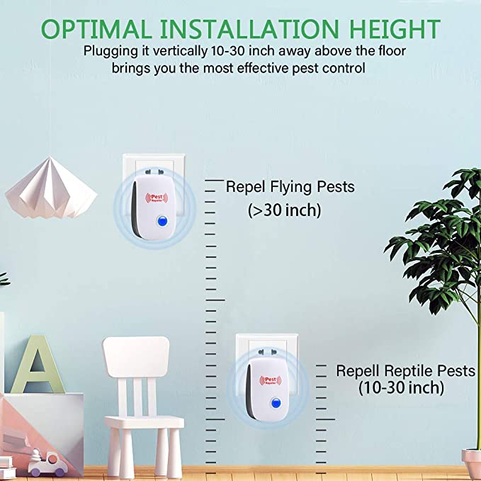 Royaleva Ultrasonic Rat Repeller - Get Rid Of Rats In 48 Hours Or It's FREE