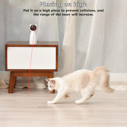 Luxora Automatic Cat Laser Toy with Adjustable Speed Settings