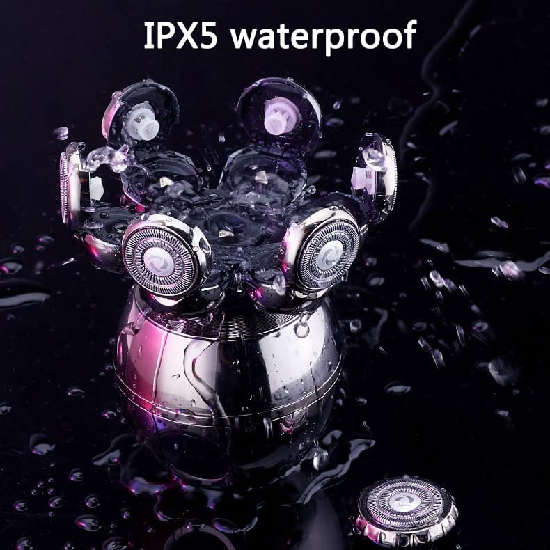 Luxora Wireless Electric Head Shaver with 7D Blade Design
