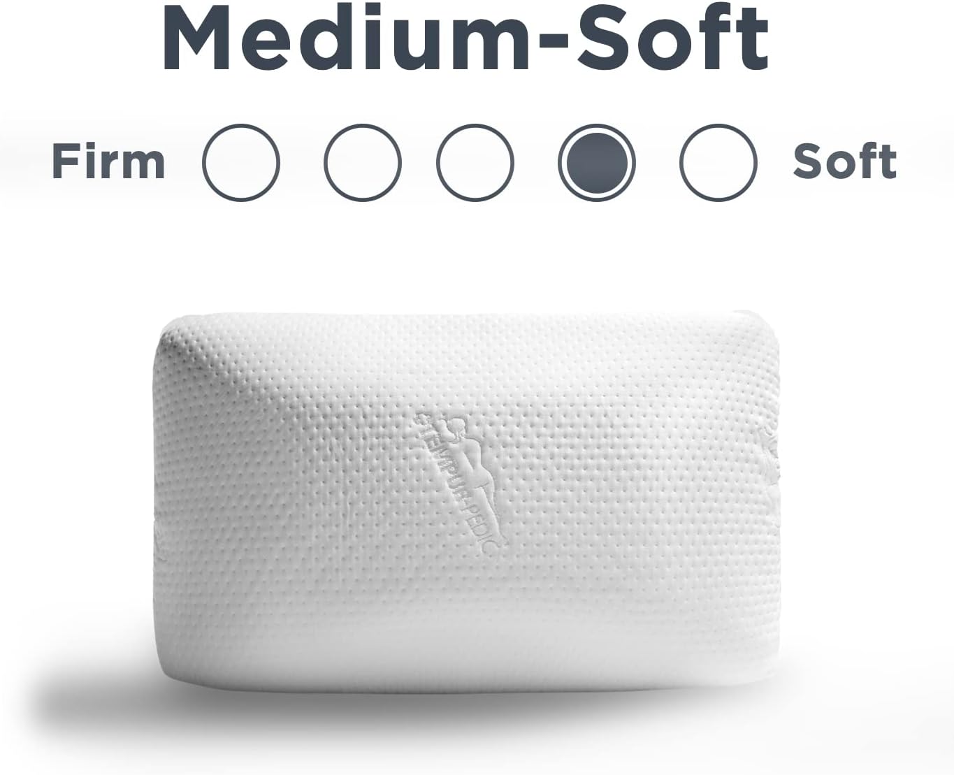 Luxora Dual-Sided Foam Pillow for All Sleep Positions