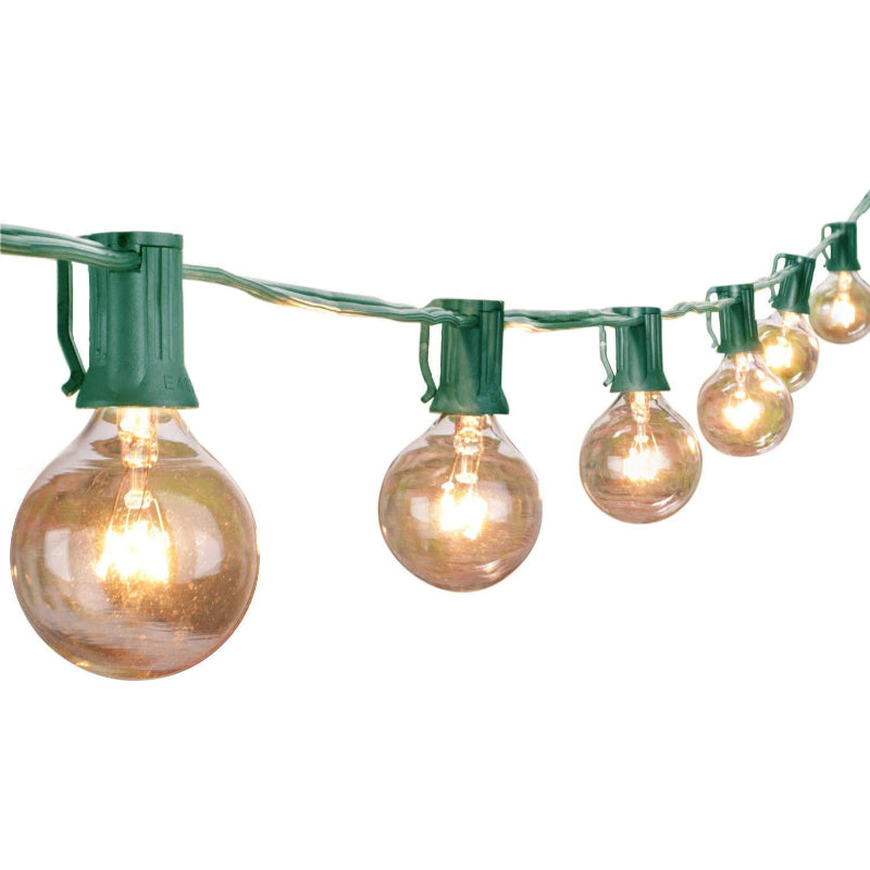 Royaleva Outdoor Dimmable String Lights - 20 ft LED Ambiance Lighting - Green / 20 ft