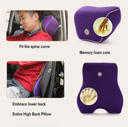 Luxora Ergonomic Lumbar Support Cushion Pillow