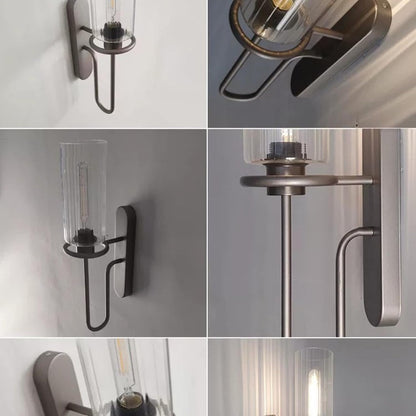 Luxora Nordic Glass Wall Lamp - Modern Indoor Glass Mounted Wall Sconce