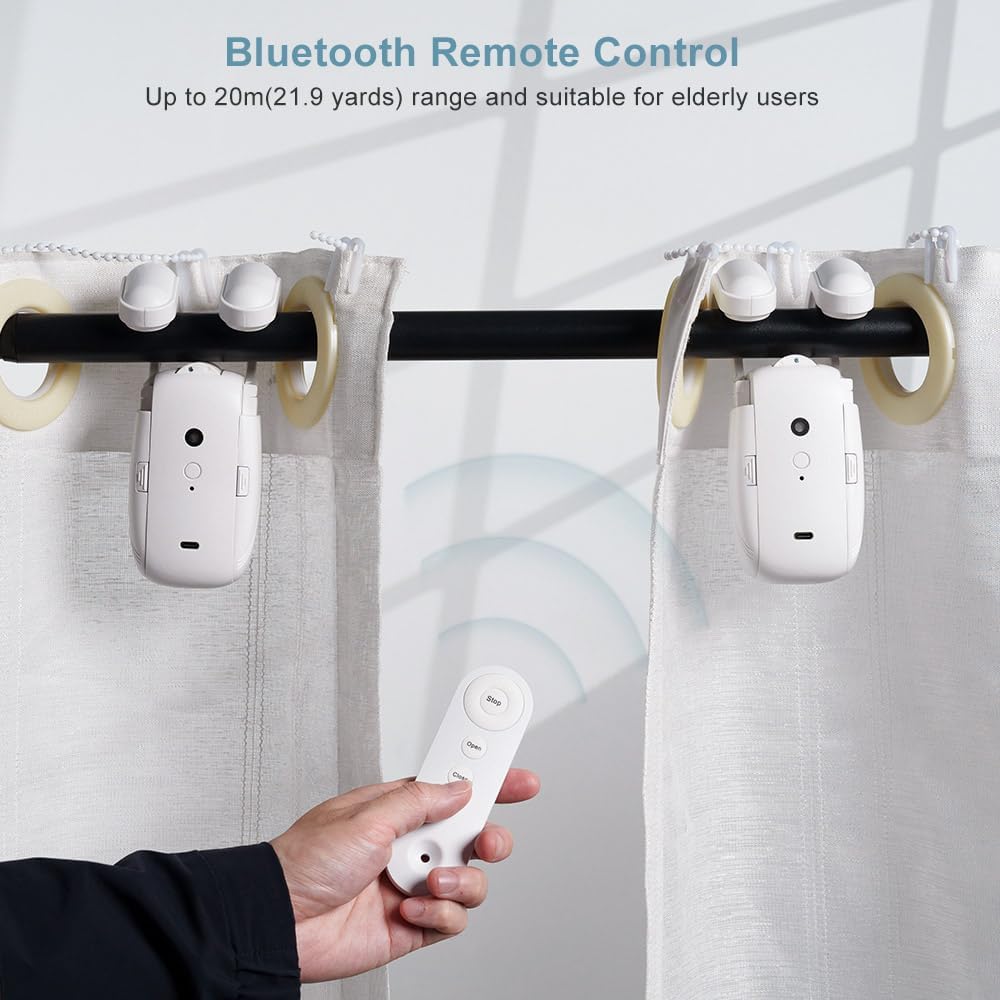 Luxora Automatic Curtain Opener And Closer With Remote