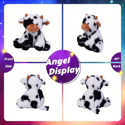 Adorable Glowing Stuffed Animal with Soft Plush Design - Black