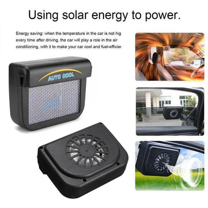 Royaleva Vehicle Solar Powered Car Vent Window Fan
