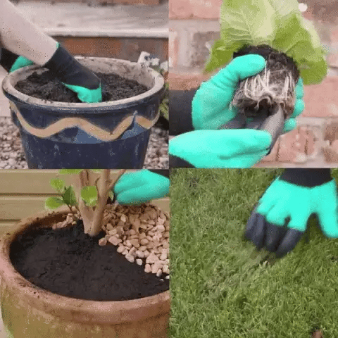 RoyaleGlow Genius Gardening Gloves With Claws For Easy Gardening