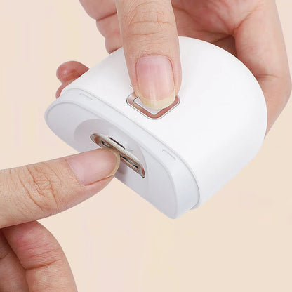 RoyaleGlow Electric Nail Clipper, Automatic Nail Polishing Trimming Manicure