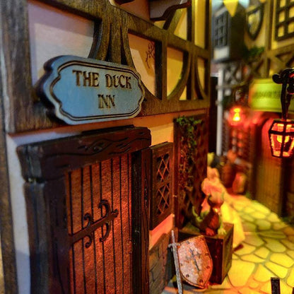RoyaleGlow Medieval AlleyWorld Bookshelf Insert Box