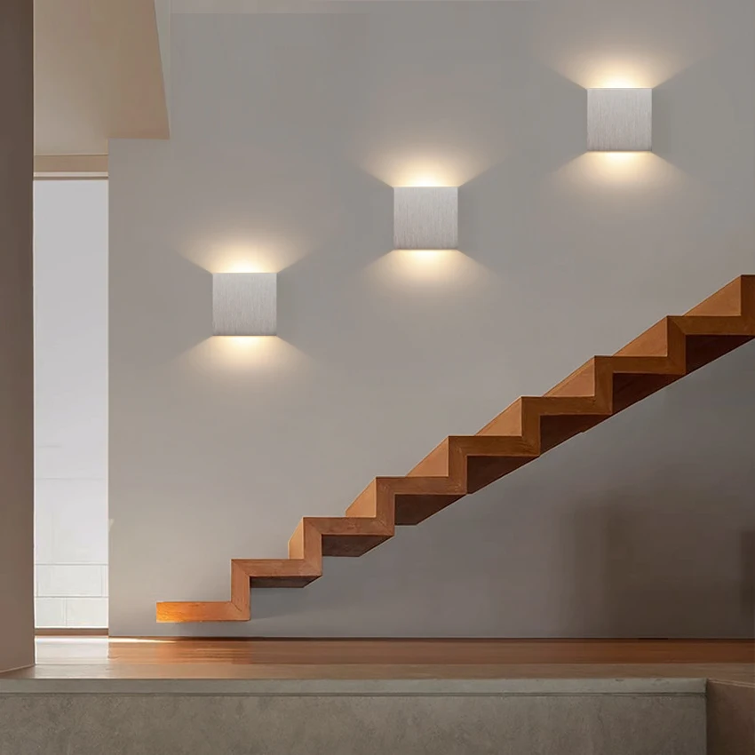 Lumora Nordic Led Wall Light Minimalist Warm Glow Wall Lamp For Living Rooms And Hallways