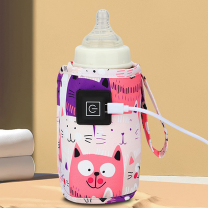Royaleva Portable USB Powered Baby Milk Formula Bottle Warmer