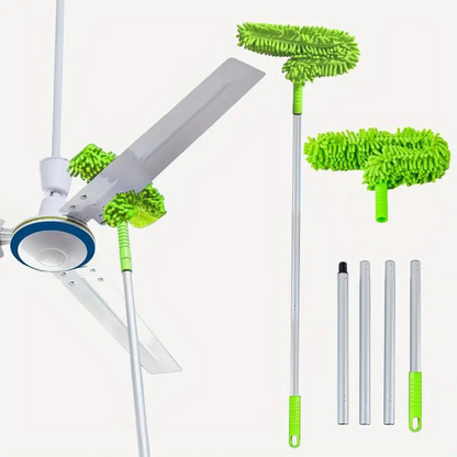 Luxora Flexible Extendable High Reach Microfiber Ceiling Fan Duster