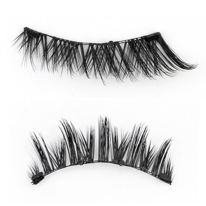 Luxora Reusable Magnetic Eyelash & Tweezer Set No Glue Needed