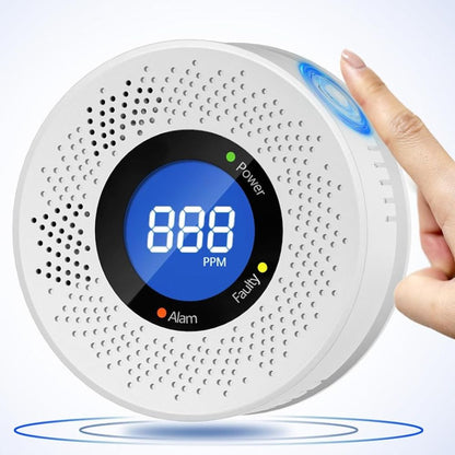 RoyaleGlow Carbon Monoxide Detector CO Alarm Smoke Safety Combo