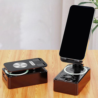 Royaleva 4-in-1 Phone Stand with Bluetooth Speaker