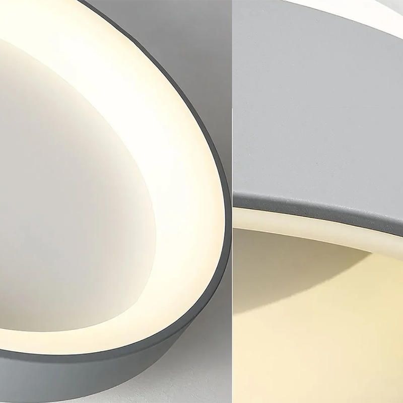 Royelux Modern LED Minimalist Ceiling Light for Contemporary Bedroom and Living Room