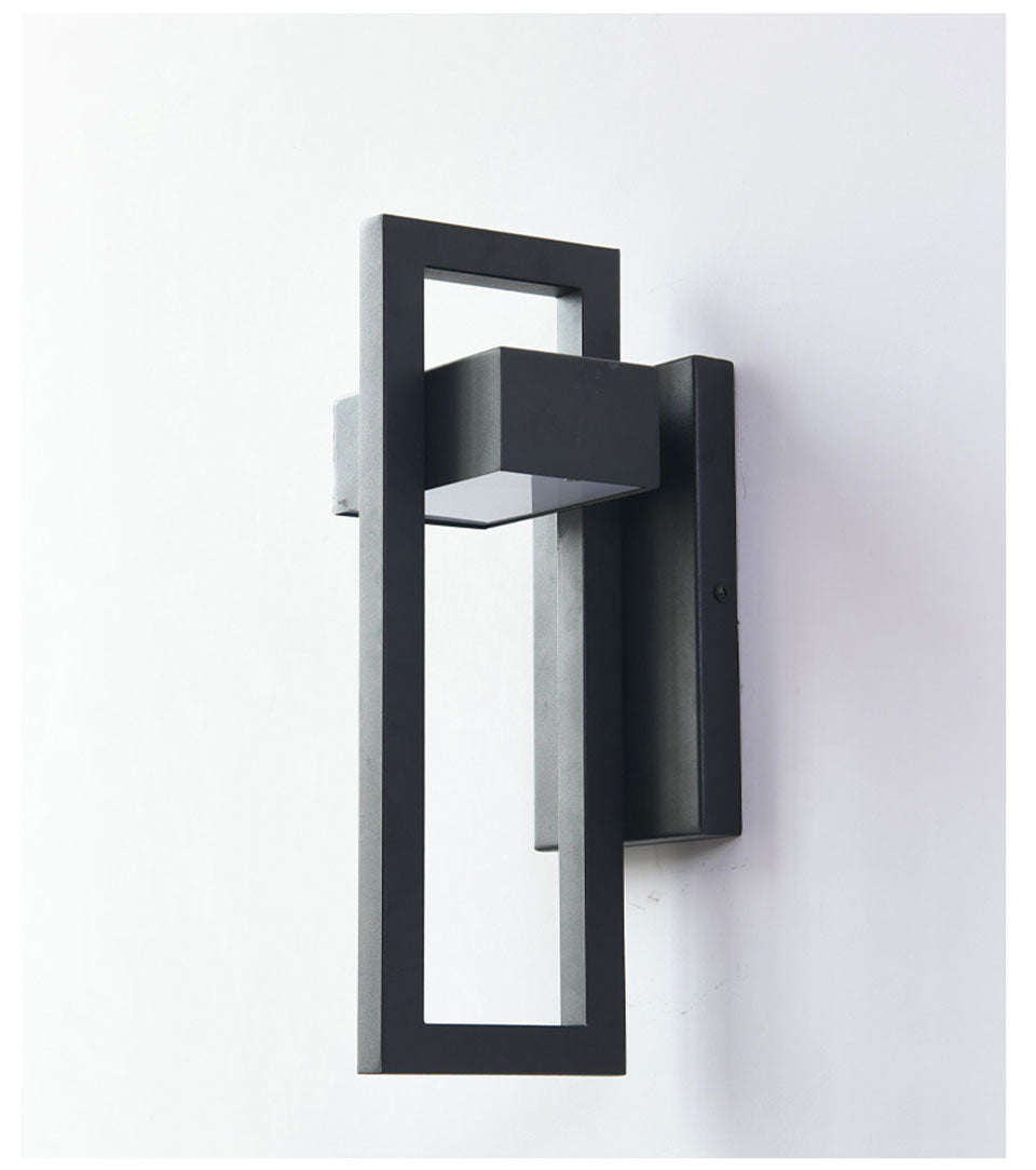 Royelux Modern LED Outdoor Wall Sconce | Waterproof IP65 Outdoor LED Wall Lighting