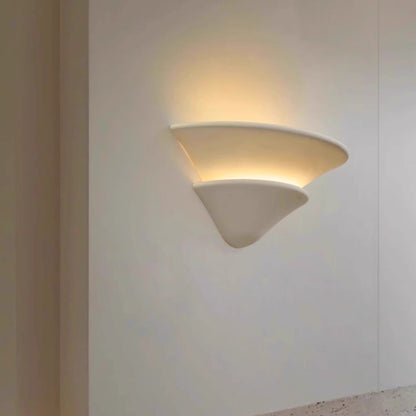 LuxRoyale Modern Gypsum Up Down Wall Sconce Light for Hallway Living Room Decor