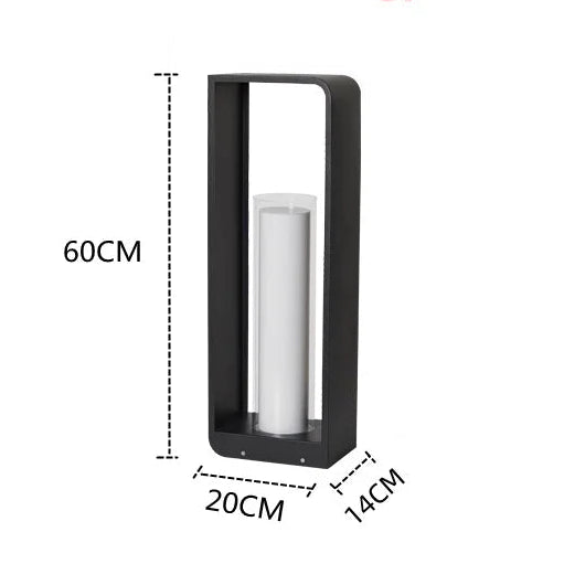 RoyaleGlow Modern Outdoor LED Pathway Light - IP65 Waterproof Landscape Lighting