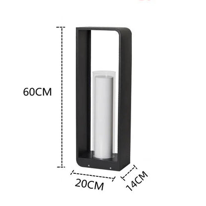 RoyaleGlow Modern Outdoor LED Pathway Light - IP65 Waterproof Landscape Lighting
