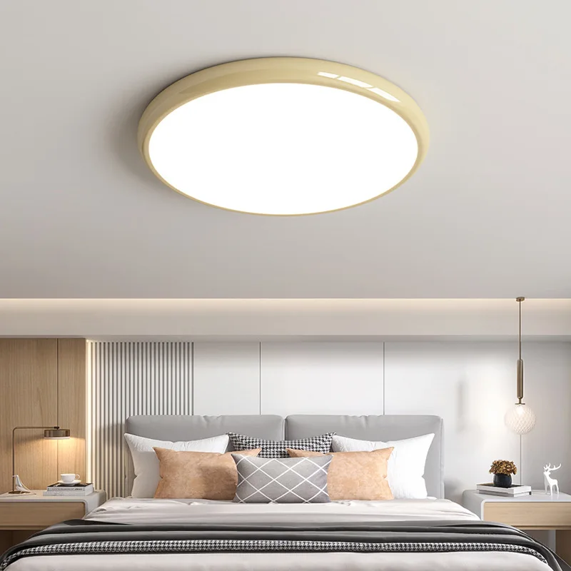 Royaleva Modern Round Double-Layered LED Flush Mount Ceiling Light