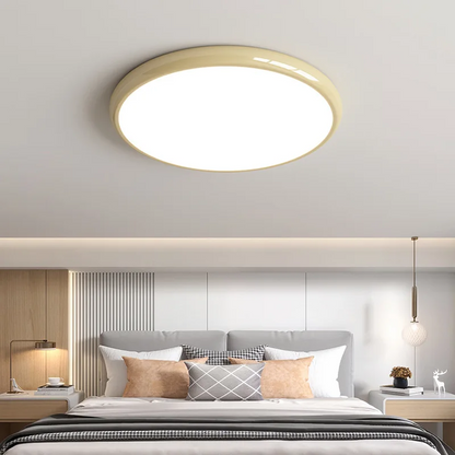 Royaleva Modern Round Double-Layered LED Flush Mount Ceiling Light