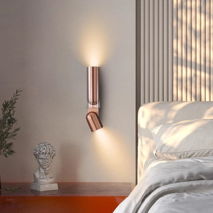 Lumora Modern LED Dual Directional Bedside Wall Light