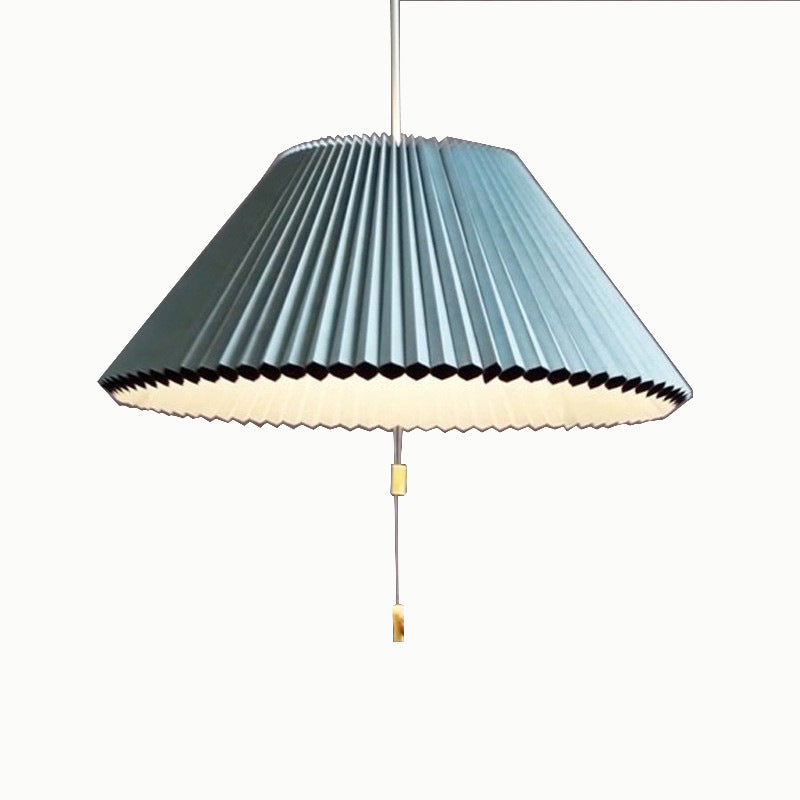 Royelux Pleated LED Pendant Light-Dimmable Modern Accordion Ceiling Fixture