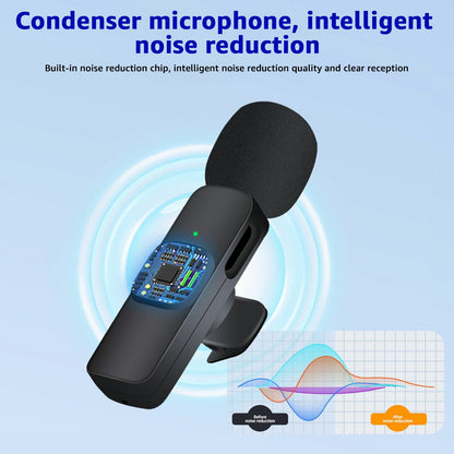 Luxora Lavalier Microphone Wireless Plug and Play System