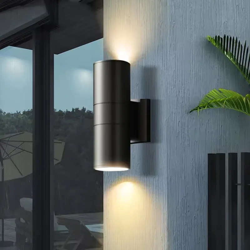 Royaleva Aluminum Outdoor Wall Lamp With Led, Premium Exterior Lighting For Garden, Terrace And Driveway