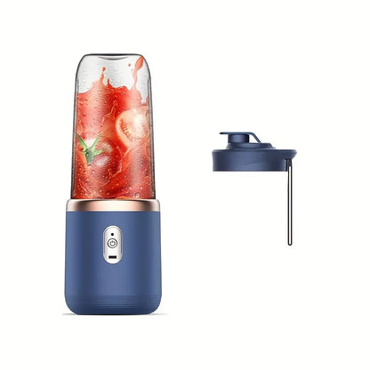 6 Blades USB Portable Juicer Maker, Juicer Fruit Juice CupAutomatic Small Electric Juicer Smoothie Blender lce CrushCup 7
