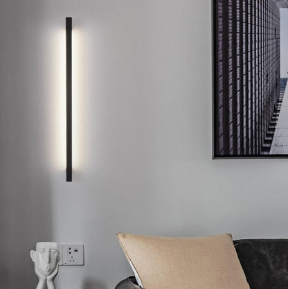 Royelux Modern Linear Dimmable LED Wall Sconce - Copper Finish, Minimalist Design