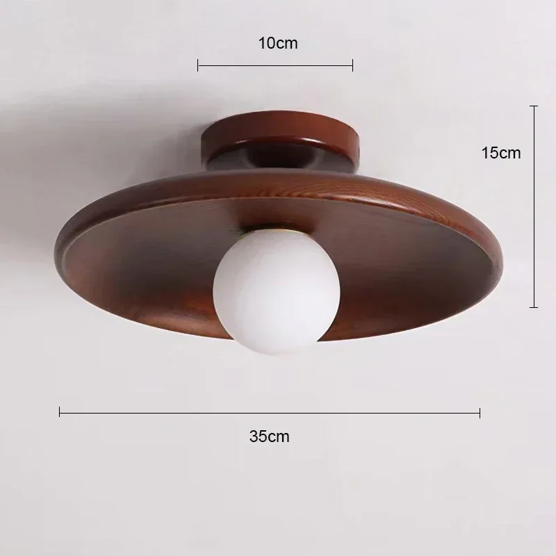 Rayvia Modern Nordic Pendant Light - Minimalist Round Ceiling Fixture for Hallway