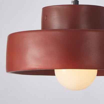 LuxRoyale Modern LED Pendant Light Fixture with Frosted Diffuser