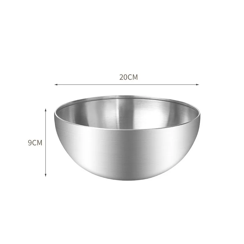 Royelux Premium Stainless Steel Mixing Bowls - Modern 5 Piece Elegant Nesting Set